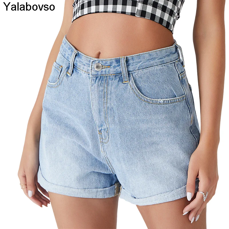 2021 Women's Denim Shorts Summer High Waist Hot Pants For Sexy Lady Sky Blue Washed Softner Cowboy Trousers Yalabovso
2021 Women's Denim Shorts Summer High Waist Hot Pants For Sexy Lady Sky Blue Washed Softner Cowboy Trousers Yalabovso