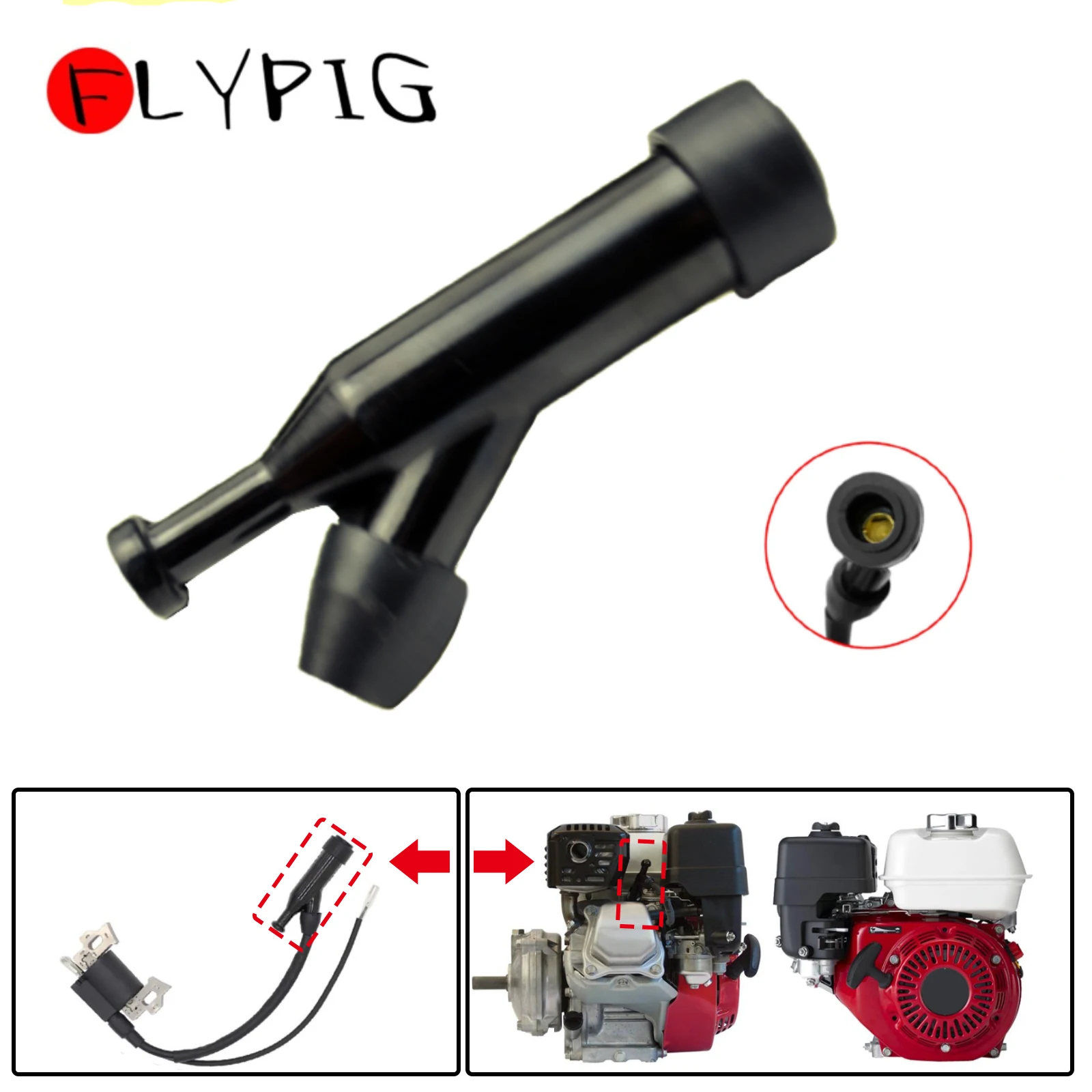 Ignition Coil Spark Plug Cap For Honda GX100 GX120 GX160 GX240 GX270 GX340 GX390 30700-ZE1-013 30700-ZE1-015 
Ignition Coil Spark Plug Cap For Honda GX100 GX120 GX160 GX240 GX270 GX340 GX390 30700-ZE1-013 30700-ZE1-015