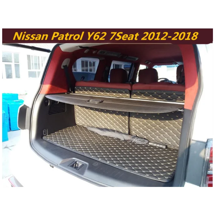 Car Rear Trunk Security Shield Cargo Cover For Nissan Patrol Y62 7 Seat 2012 2013 2014 2015 2016 2017 2018
Car Rear Trunk Security Shield Cargo Cover For Nissan Patrol Y62 7 Seat 2012 2013 2014 2015 2016 2017 2018