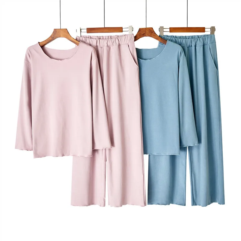 Autumn and Winter Hot Card Velvet Thickened Warm Women's Pajamas,round Neck Fungus Solid Color Simple Heating Home Service Women
Autumn and Winter Hot Card Velvet Thickened Warm Women's Pajamas,round Neck Fungus Solid Color Simple Heating Home Service Women