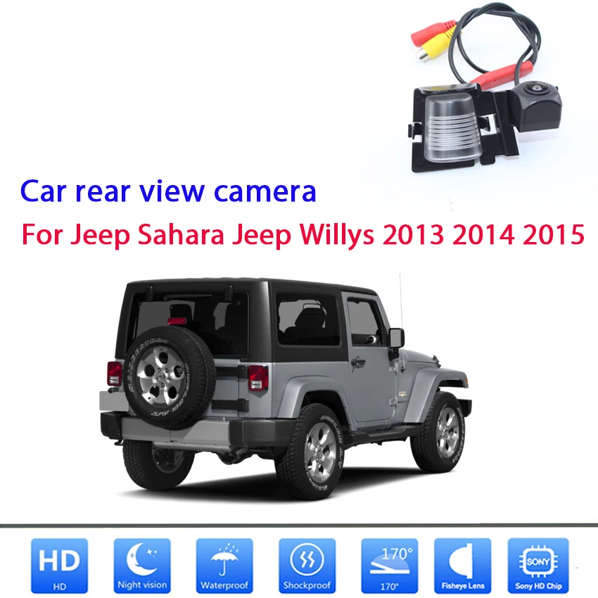 Rear View Camera For Jeep Sahara Jeep Willys 2013 2014 2015 CCD Full HD Night Vision Waterproof Reversing Parking Camera
Rear View Camera For Jeep Sahara Jeep Willys 2013 2014 2015 CCD Full HD Night Vision Waterproof Reversing Parking Camera