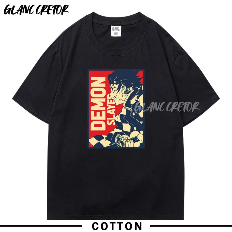 T Shirts Anime Manga Kimetsu no Yaiba Men Tee Harajuku Cartoon Plus Size Male Tops Hip hop Punk Unisex T-shirt
T Shirts Anime Manga Kimetsu no Yaiba Men Tee Harajuku Cartoon Plus Size Male Tops Hip hop Punk Unisex T-shirt