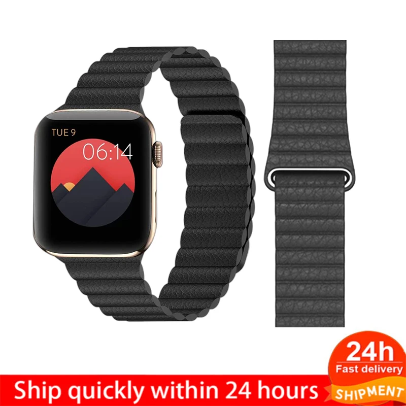 Ремешок кожаный для Apple Watch 6 5 4 SE 42/38/44/40 мм, браслет для IWatch Series 6 5 4 3 2 1
Ремешок кожаный для Apple Watch 6 5 4 SE 42/38/44/40 мм, браслет для IWatch Series 6 5 4 3 2 1
