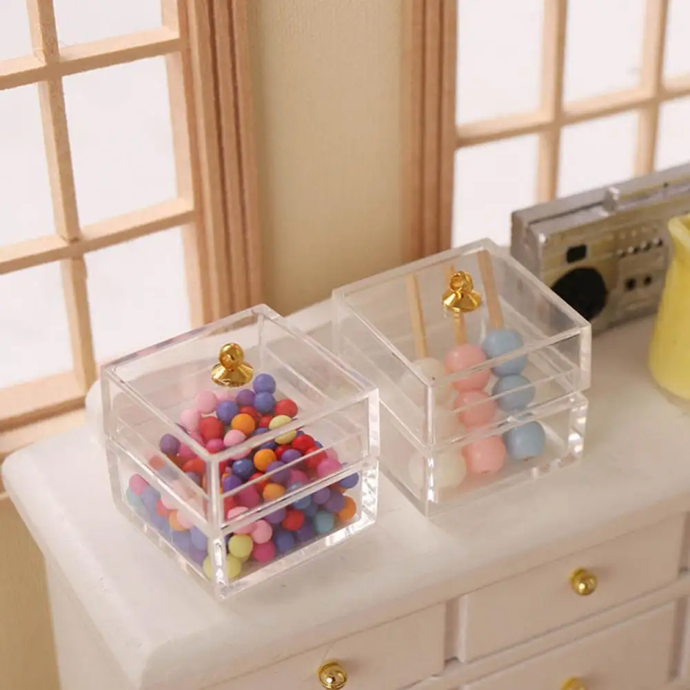 3Pcs 1/12 DollHouse Transparent Box Wide Application Minimalistic Plastic Dollhouse Transparent Storage Box Dollhouse Accesories
3Pcs 1/12 DollHouse Transparent Box Wide Application Minimalistic Plastic Dollhouse Transparent Storage Box Dollhouse Accesories