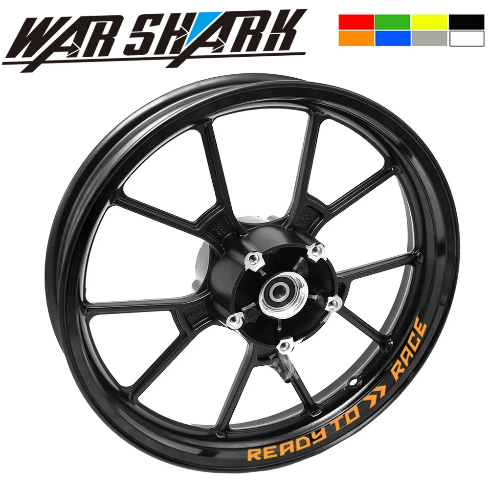 Для KTM Холст 200 390 690 1090 1190 1290 RC8 мотоциклы колеса наклейки Светоотражающие Обода