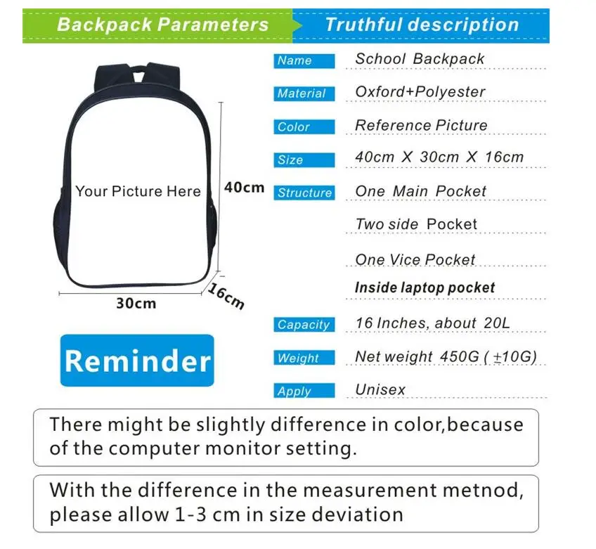 Cool Tiger Head Print Kids Backpack For Boys Girls School Bags Unique Bagpack Children Book Bag Custom Mochilas Escolares | Багаж и сумки