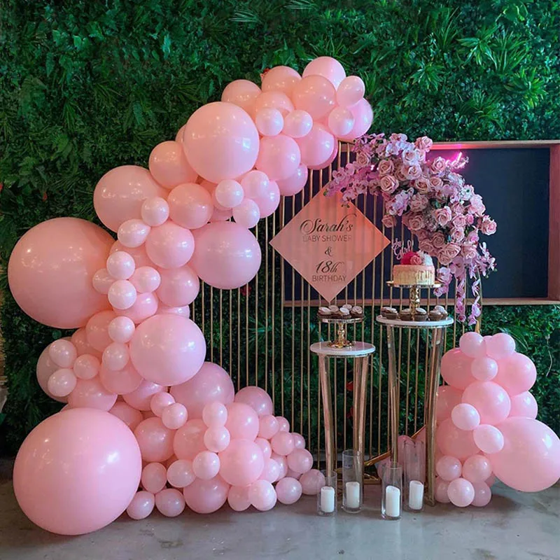 93pcs Macaron Pink Pastel Balloons Garland Arch Kit For Women Wedding Engagement Birthday Party Decoration Ballon Baby Shower
93pcs Macaron Pink Pastel Balloons Garland Arch Kit For Women Wedding Engagement Birthday Party Decoration Ballon Baby Shower