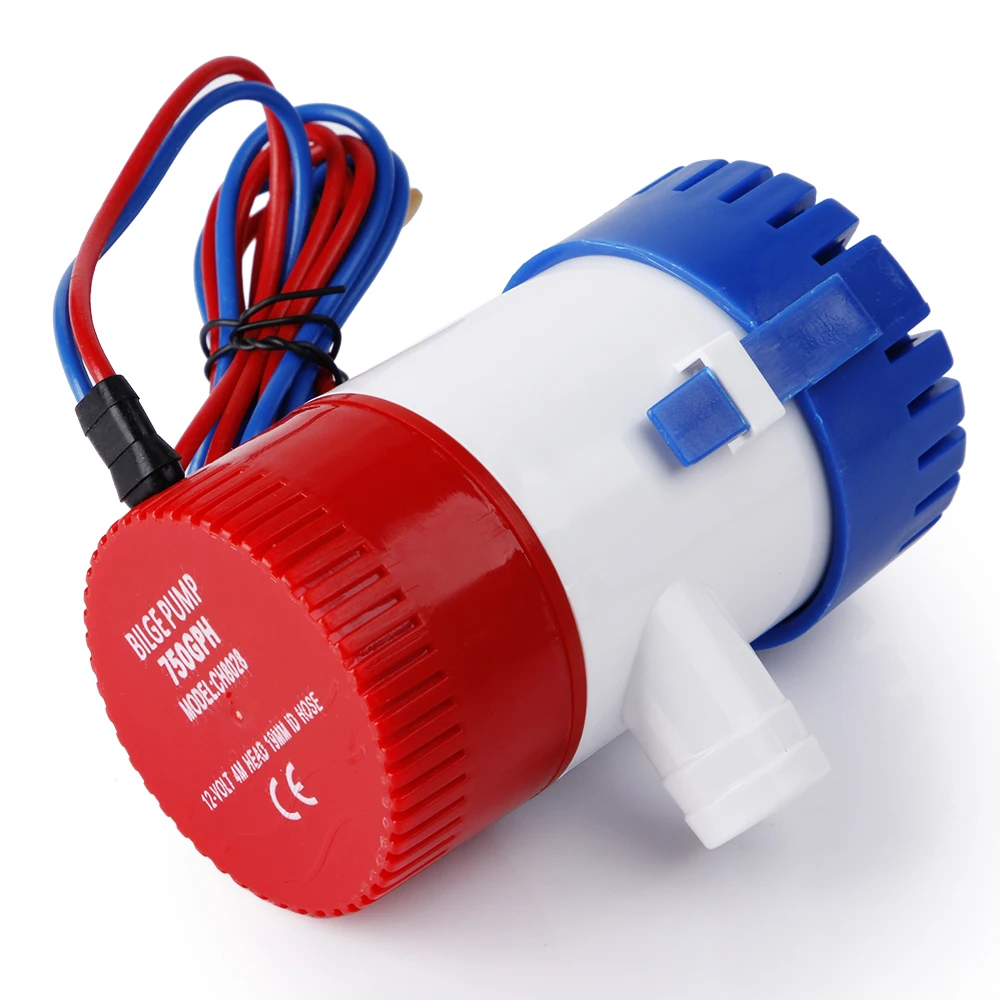Carbole 12V 750 GPH Submersible Bilge Water Pump For Typically Used In Boat Hulls / Bilges Boat hulls Bait Tank Pond Pool Spas
Carbole 12V 750 GPH Submersible Bilge Water Pump For Typically Used In Boat Hulls / Bilges Boat hulls Bait Tank Pond Pool Spas