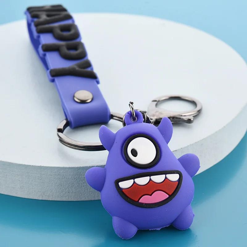 Cute One Eyed Monster Keychain Creative Silicone Fashion Children Toy Bag Car Pendant Casual Gift Key Ring Accessories
Cute One Eyed Monster Keychain Creative Silicone Fashion Children Toy Bag Car Pendant Casual Gift Key Ring Accessories
