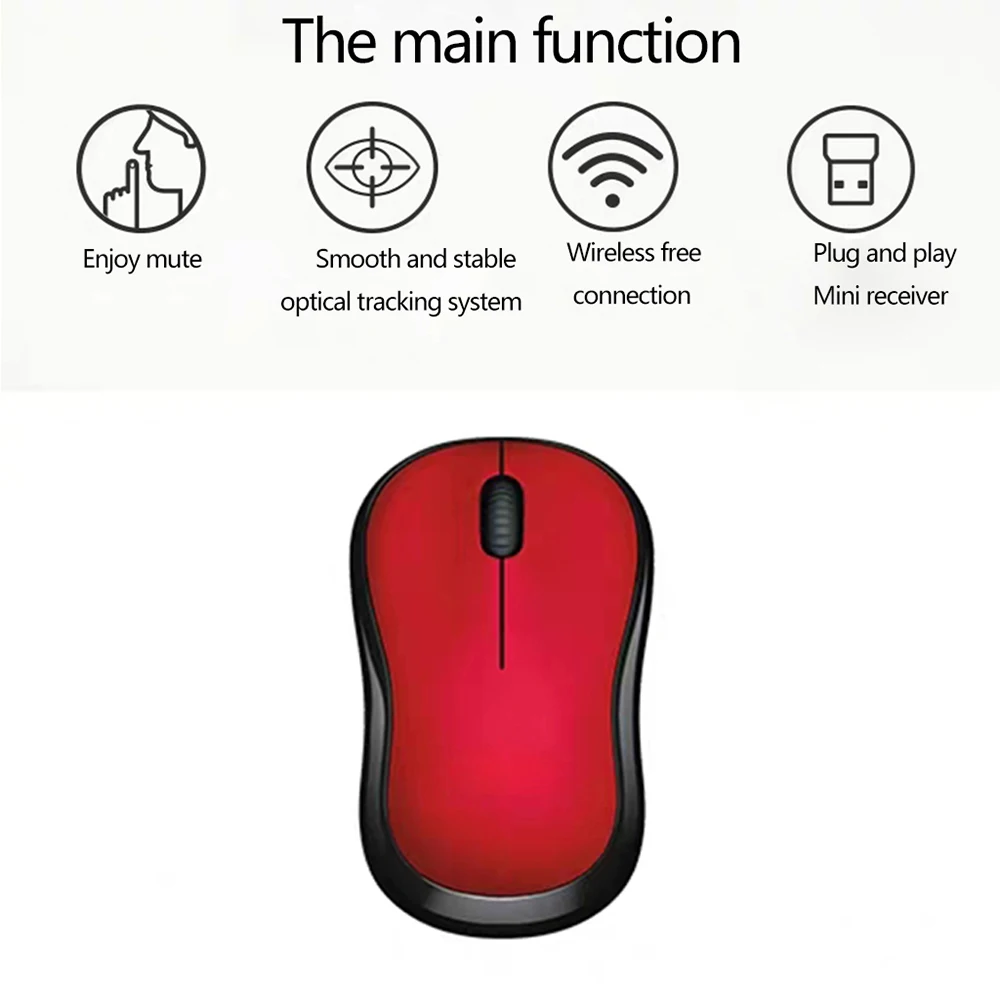 2.4GHz Wireless Gaming Mouse USB Receiver Pro Gamer Portable Ergonomic Computer Silent PC Desktop Laptop Accessories
2.4GHz Wireless Gaming Mouse USB Receiver Pro Gamer Portable Ergonomic Computer Silent PC Desktop Laptop Accessories