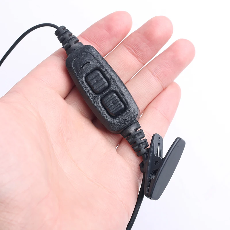 Hot Dual PTT Air Duct Earpiece With Mic Headset for Baofeng Two Way Radio UV-82 UV 82 UV82L UV-89 Walkie Talkie Earphone Headset
Hot Dual PTT Air Duct Earpiece With Mic Headset for Baofeng Two Way Radio UV-82 UV 82 UV82L UV-89 Walkie Talkie Earphone Headset