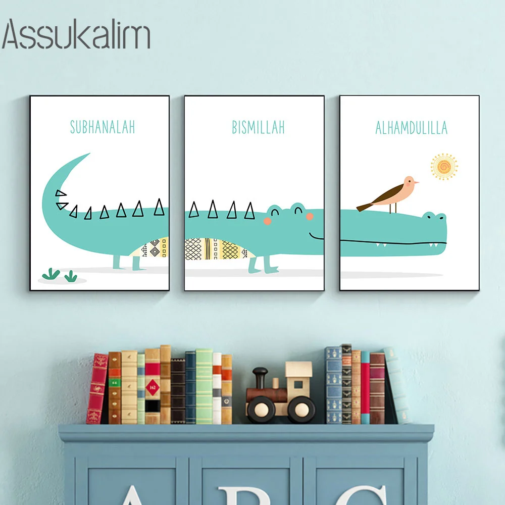 Crocodile Canvas Painting Nursery Art Poster Cartoons Print Kids Posters Nordic Paintings Modern Wall Pictures Baby Room Decor
Crocodile Canvas Painting Nursery Art Poster Cartoons Print Kids Posters Nordic Paintings Modern Wall Pictures Baby Room Decor