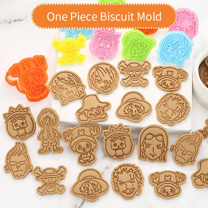 Mold For Baking Pirate Buccaneers Biscuit Mold Luffi Chopper Home Diy Cookie Baking Tool 3d Cartoon Three-dimensional Press Tool 
Mold For Baking Pirate Buccaneers Biscuit Mold Luffi Chopper Home Diy Cookie Baking Tool 3d Cartoon Three-dimensional Press Tool
