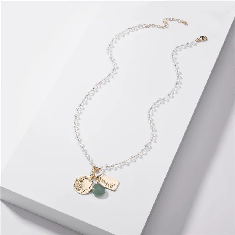 JOOLIM Natural Stone Bead Chain Pendant Necklace Natural Necklace Casual Fashion Jewelry For Women Spring & Summer Jewelry 2020
JOOLIM Natural Stone Bead Chain Pendant Necklace Natural Necklace Casual Fashion Jewelry For Women Spring & Summer Jewelry 2020