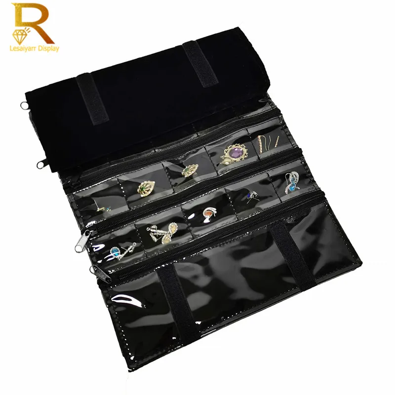 New Jewelry Storage Bag 40 Grids Zipper Bag Resealable PVC Fold Bags Jewelry Organizer for Rings Earrings
New Jewelry Storage Bag 40 Grids Zipper Bag Resealable PVC Fold Bags Jewelry Organizer for Rings Earrings