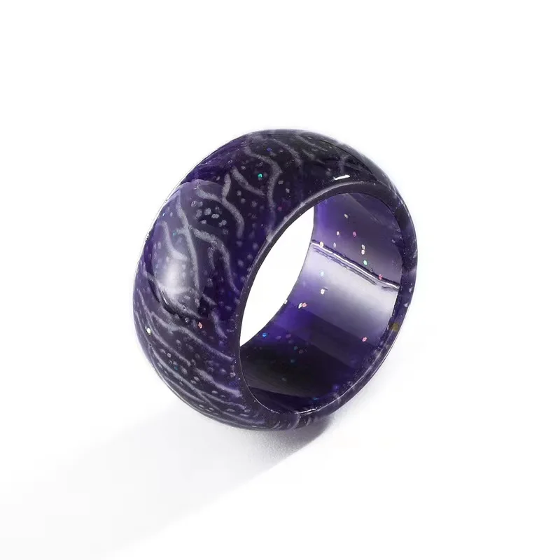 Fashion Unisex Decoration Colorful Luminous Resin Ring For Women Men Finger Jewelry Gifts
Fashion Unisex Decoration Colorful Luminous Resin Ring For Women Men Finger Jewelry Gifts