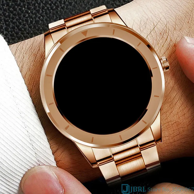 Gold Business Smart Watch Full Touch Men Blood Pressure Monitor Fitness Tracker Sports Wrist watch for Andriod IOS Smartwatch
Gold Business Smart Watch Full Touch Men Blood Pressure Monitor Fitness Tracker Sports Wrist watch for Andriod IOS Smartwatch