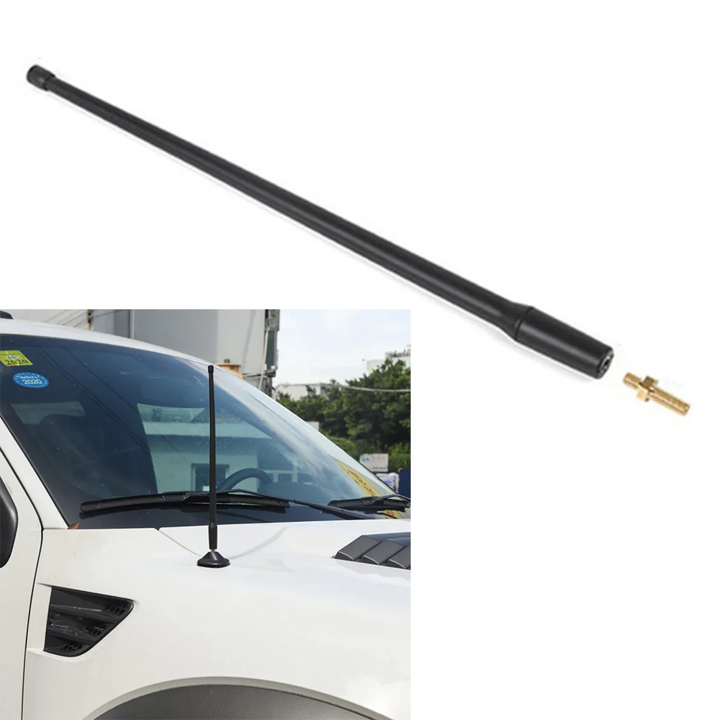 1 Pieces Antenna Mast 34CM Black For Ford F150 / F-150 Raptor 2009-2020 Metal+ABS Parts Durable New
1 Pieces Antenna Mast 34CM Black For Ford F150 / F-150 Raptor 2009-2020 Metal+ABS Parts Durable New