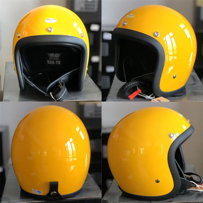 Vintage Cafe Racer Light Weight Shell Fiber Glass Helmet Open Face Helmet Japanese Genuine High Quality Motorcycle Casco
Vintage Cafe Racer Light Weight Shell Fiber Glass Helmet Open Face Helmet Japanese Genuine High Quality Motorcycle Casco