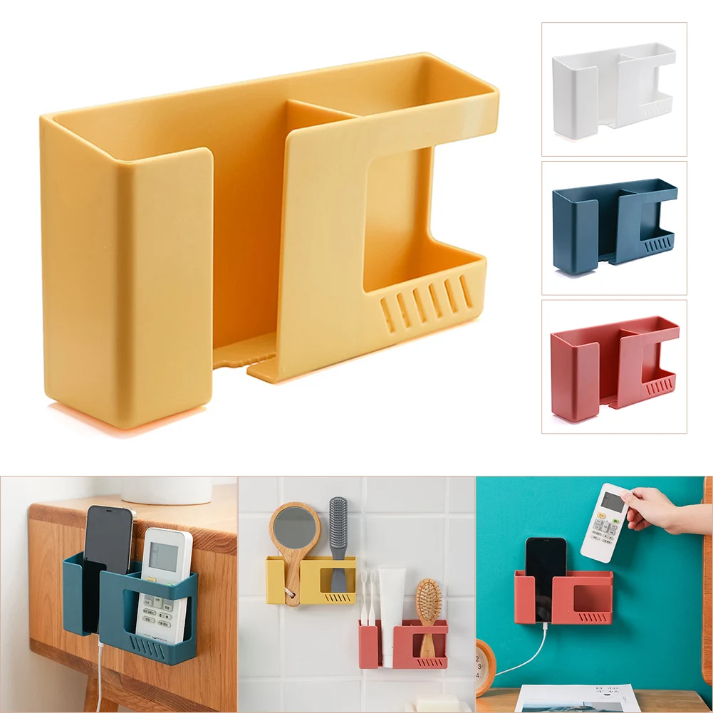Wall Mounted Organizer Remote Control Holder Punch Free Storage Box TV Air Conditioner Remote Holder Phone Stand Home Office
Wall Mounted Organizer Remote Control Holder Punch Free Storage Box TV Air Conditioner Remote Holder Phone Stand Home Office