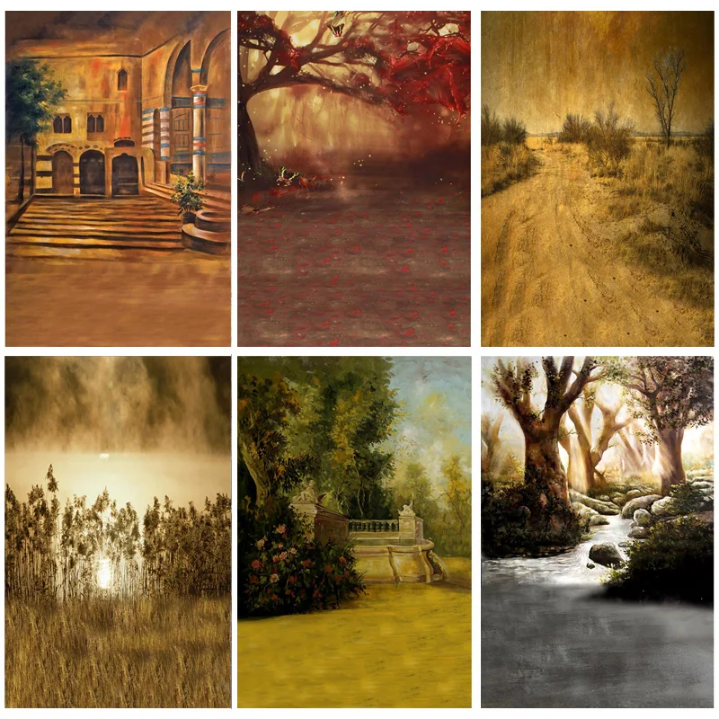 Vintage Oil Painting Scenery Photography Backdrops Children Portrait Background For Photo Studio Props 21514 AF-20 
Vintage Oil Painting Scenery Photography Backdrops Children Portrait Background For Photo Studio Props 21514 AF-20