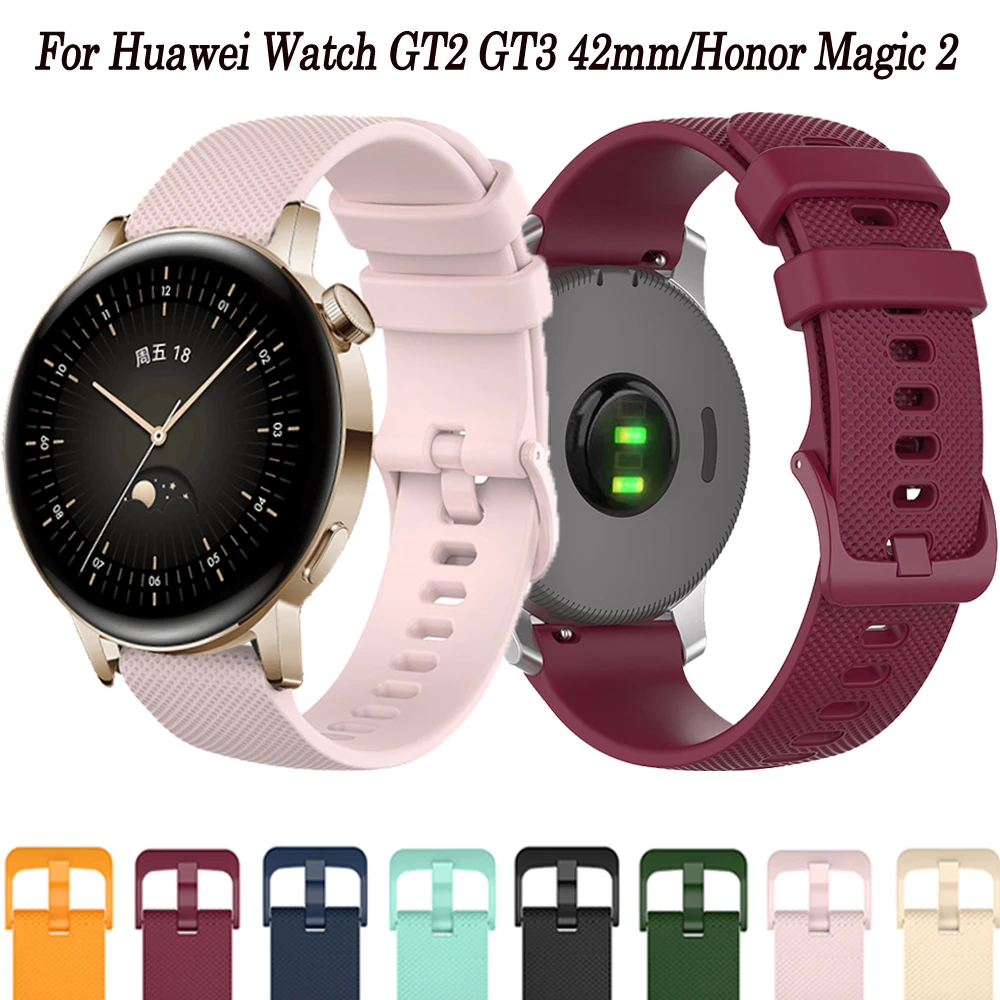 Ремешок силиконовый для смарт-часов Huawei Watch GT2 GT3 GT 3 42 мм, сменный Браслет для Honor ES Easyfit, 20 мм
Ремешок силиконовый для смарт-часов Huawei Watch GT2 GT3 GT 3 42 мм, сменный Браслет для Honor ES Easyfit, 20 мм