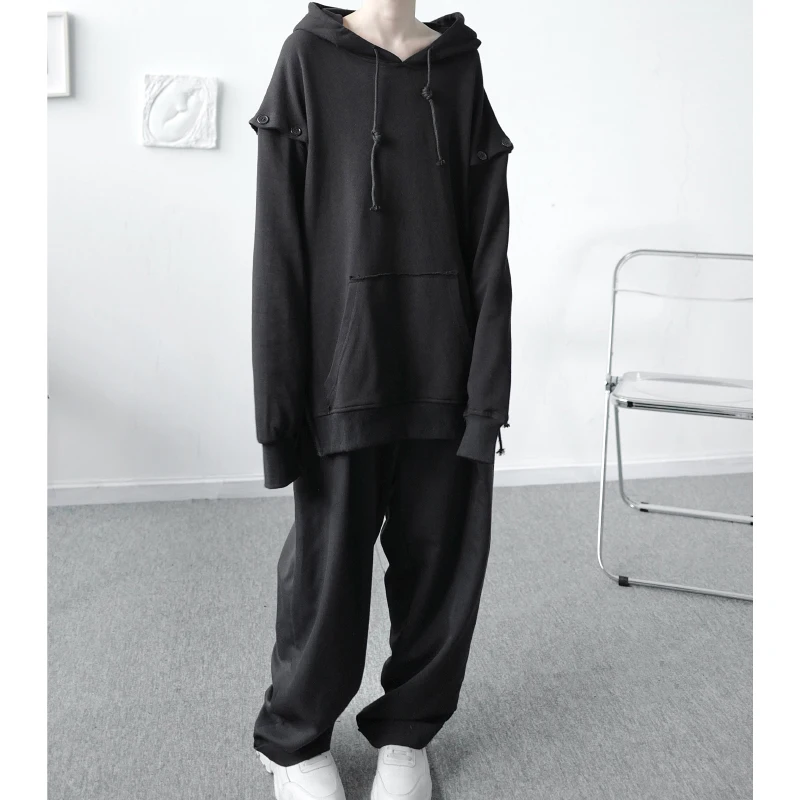 Men Hoodie Autumn Winter Side Zipper Pullover Hooded Outwear Harajuku High Street Gothic Dark Owen Male Sweatshirts Men Clothing
Men Hoodie Autumn Winter Side Zipper Pullover Hooded Outwear Harajuku High Street Gothic Dark Owen Male Sweatshirts Men Clothing