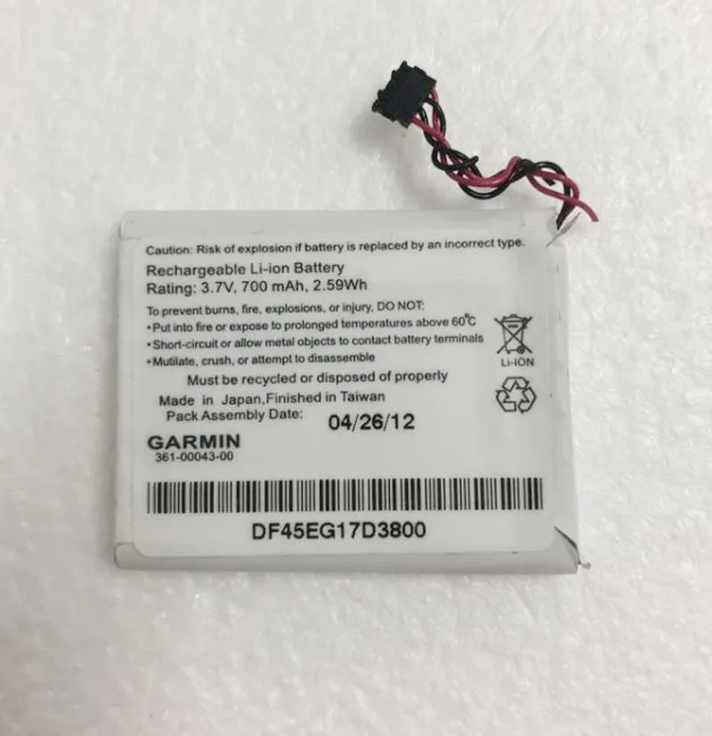 GeLar 3 7 V 700mAh литий ионный аккумулятор для Garmin Edge 820 520 361 00043 00|Аккумуляторы мобильных