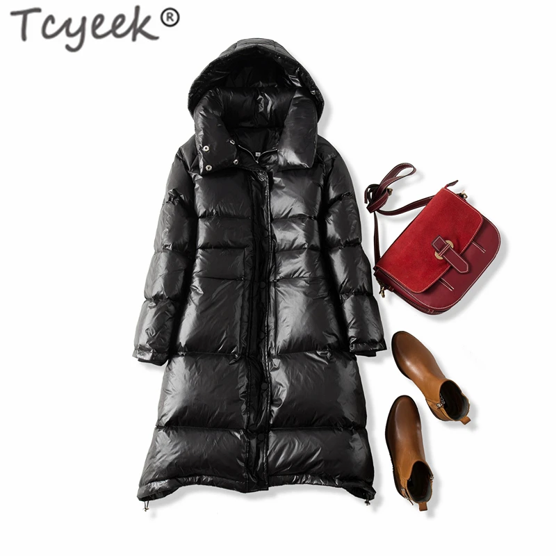 Tcyeek 2020 Brand Winter White Duck Down Jacket Women Long Down Parka Thick Warm Down Coat Female Outwear Jacket Hiver 19071201
Tcyeek 2020 Brand Winter White Duck Down Jacket Women Long Down Parka Thick Warm Down Coat Female Outwear Jacket Hiver 19071201