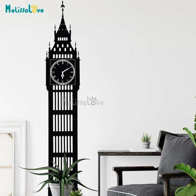 Big Ben Clock Decal London Art England Travel Unique Modern Bedroom Living Room Home Decor Removable Vinyl Wall Sticker BD601
Big Ben Clock Decal London Art England Travel Unique Modern Bedroom Living Room Home Decor Removable Vinyl Wall Sticker BD601