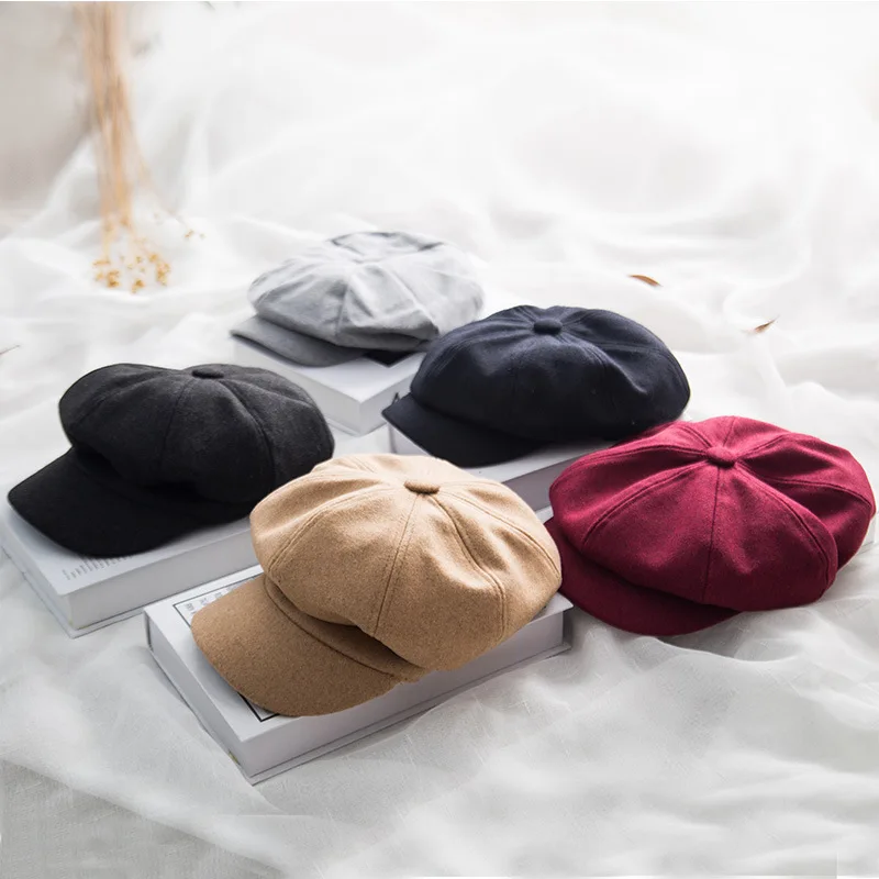 Fashion Women Wool Cotton Blend Berets Winter Autumn Octagonal Caps Stylish Artist Painter Hats Ladies Camel Black Beret Hats
Fashion Women Wool Cotton Blend Berets Winter Autumn Octagonal Caps Stylish Artist Painter Hats Ladies Camel Black Beret Hats