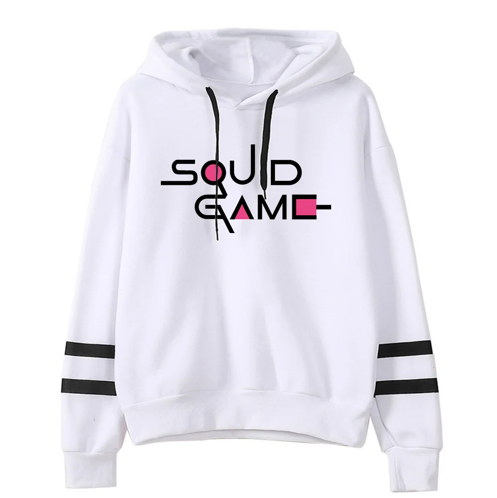 New Fashion Squid Game Hoodies Sweatshirts Men/Women Unisex Long Sleeve Kpop Loose Tops Autumn Hip Hop Boys Girls Pullovers
New Fashion Squid Game Hoodies Sweatshirts Men/Women Unisex Long Sleeve Kpop Loose Tops Autumn Hip Hop Boys Girls Pullovers