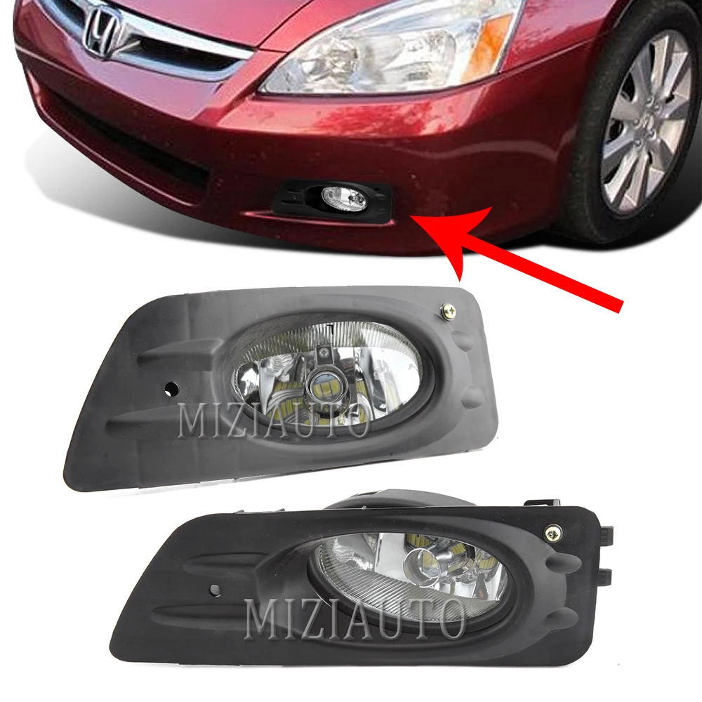 LED Front Bumper Fog Lamp for Honda Accord 2006 2007 Driving Headlight Signal fog lights cover Car Accessories With led Light
LED Front Bumper Fog Lamp for Honda Accord 2006 2007 Driving Headlight Signal fog lights cover Car Accessories With led Light