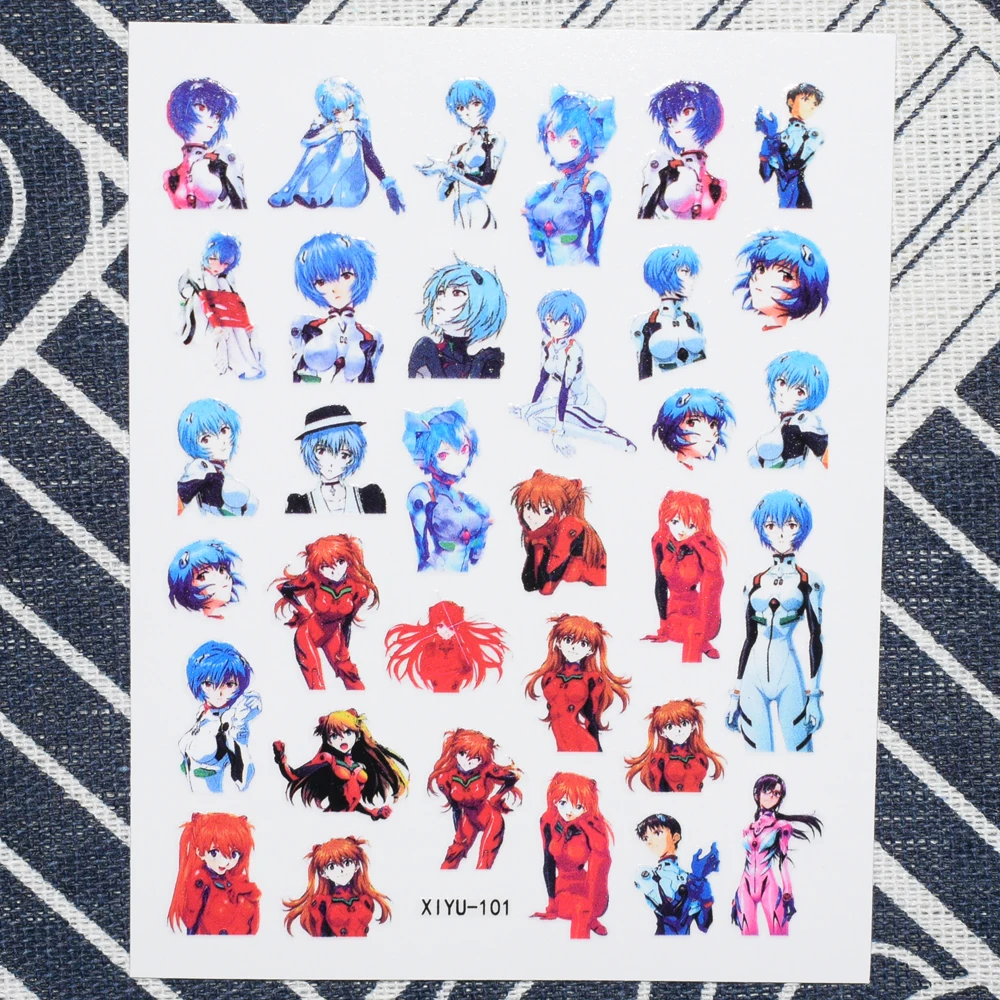 10PS New Japanese Manga Princess Nail Sticker Blue Eye Angel Girl Christmas Nail Art Decoration Decal
10PS New Japanese Manga Princess Nail Sticker Blue Eye Angel Girl Christmas Nail Art Decoration Decal
