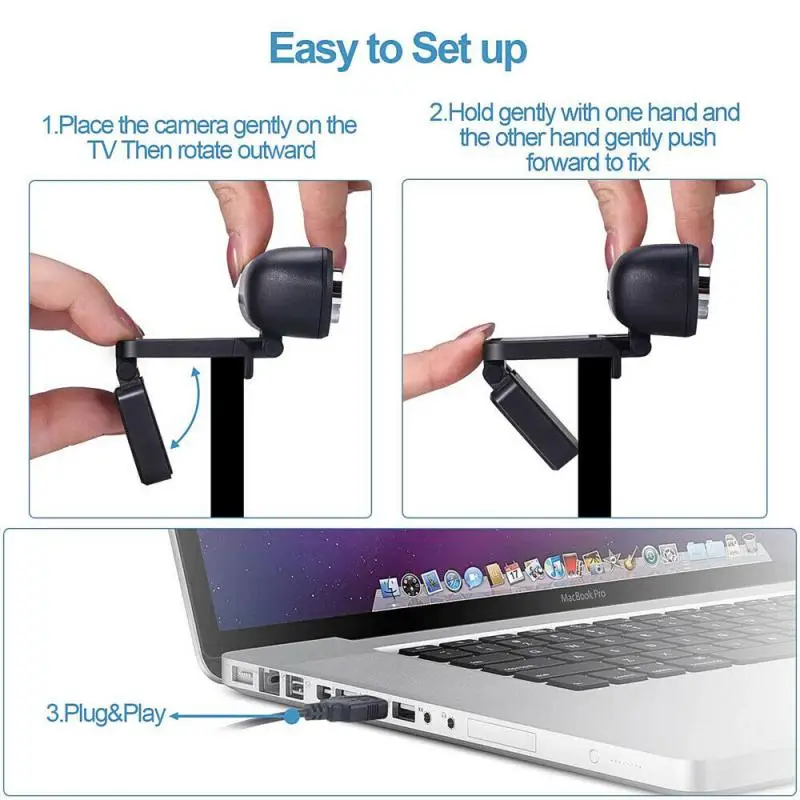 HD 1080P Webcam Computer PC Web Camera With Microphone For Live Broadcast Video Calling Conference Work Web Camara
HD 1080P Webcam Computer PC Web Camera With Microphone For Live Broadcast Video Calling Conference Work Web Camara