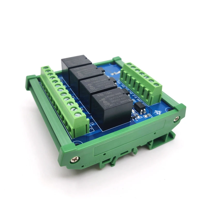 5V 4 Channel Relay Module High Level Triggering Optocoupler Isolation Relay Module PLC Signal Amplifier Board
5V 4 Channel Relay Module High Level Triggering Optocoupler Isolation Relay Module PLC Signal Amplifier Board