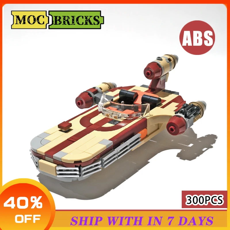 Звездный эксперт по мотивам фильма MOC, строительные блоки люка X-34 SoroSuub Landspeeder, модель космического корабля, коллекционера, набор строительны...
Звездный эксперт по мотивам фильма MOC, строительные блоки люка X-34 SoroSuub Landspeeder, модель космического корабля, коллекционера, набор строительны...