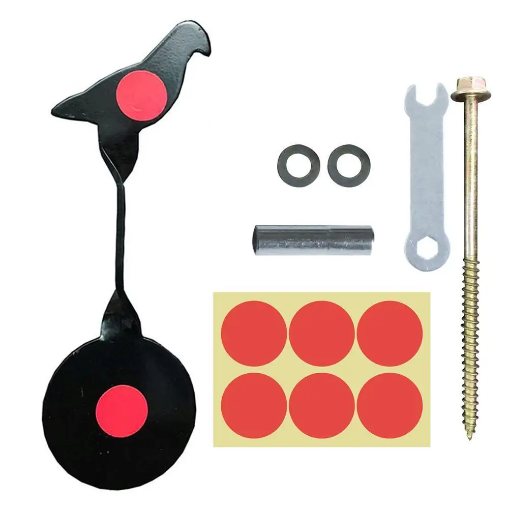 Portable Target Bullseye Outdoor Bullseye Tactical Bird Shaped Paintball Training Steel Hunting Shooting Target Plates
Portable Target Bullseye Outdoor Bullseye Tactical Bird Shaped Paintball Training Steel Hunting Shooting Target Plates