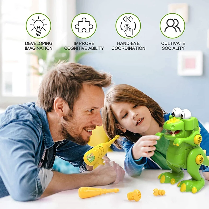 Take Apart Dinosaur Toys for Kid Assemble Build Your Own Dinosaur Toy Construction Dinosaur STEM Toy for Boy Girl
Take Apart Dinosaur Toys for Kid Assemble Build Your Own Dinosaur Toy Construction Dinosaur STEM Toy for Boy Girl