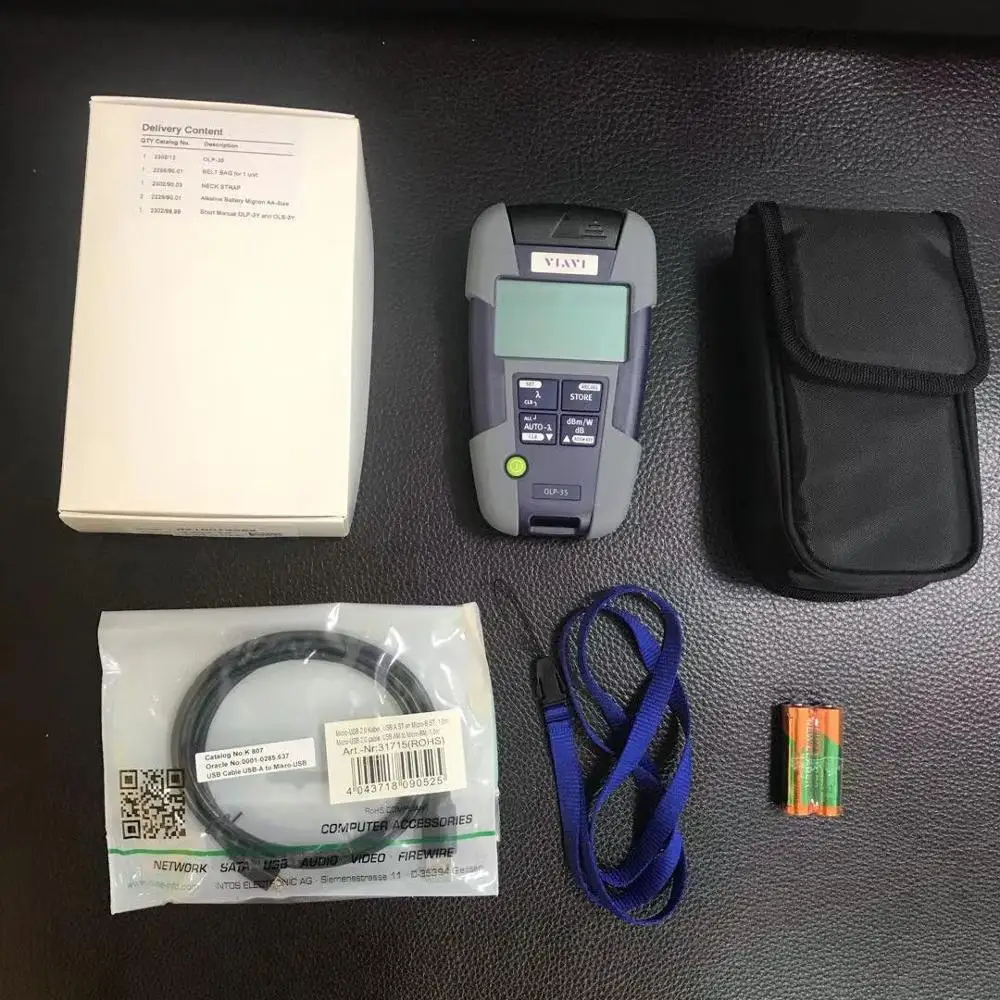 Оригинальный JDSU VIAVI OLP 35 SmartPocket InGaAs волоконно оптический измеритель мощности OLP35