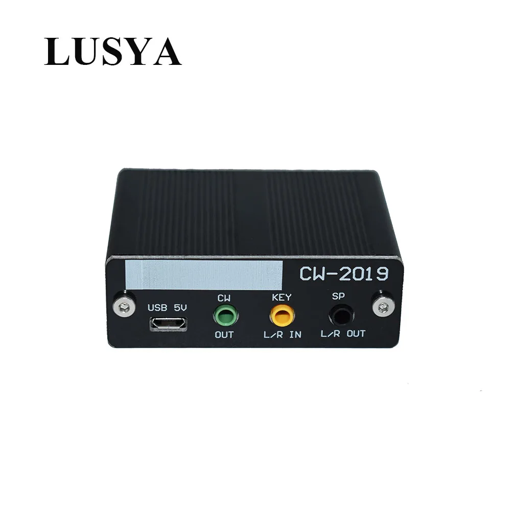 Lusya CW2019 Automatic Key Hand Training CW Interface Box Supports Dual Monitoring Of UV Hand Audio T1223
Lusya CW2019 Automatic Key Hand Training CW Interface Box Supports Dual Monitoring Of UV Hand Audio T1223