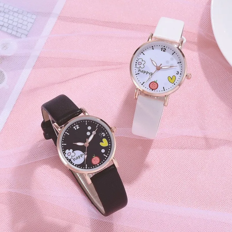 1pcs New Kids Watches Set Students Children Pink Watch Girls Leather Strap Child Hours Quartz Wristwatch Girl Gift Clocks
1pcs New Kids Watches Set Students Children Pink Watch Girls Leather Strap Child Hours Quartz Wristwatch Girl Gift Clocks