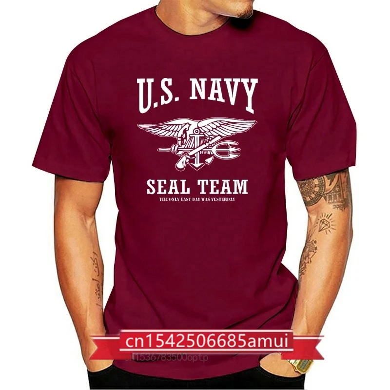 U.S. NAVY SEAL TEAM T-Shirt US Special Forces Easy Was Yesterday B/G T-SHIRT
U.S. NAVY SEAL TEAM T-Shirt US Special Forces Easy Was Yesterday B/G T-SHIRT