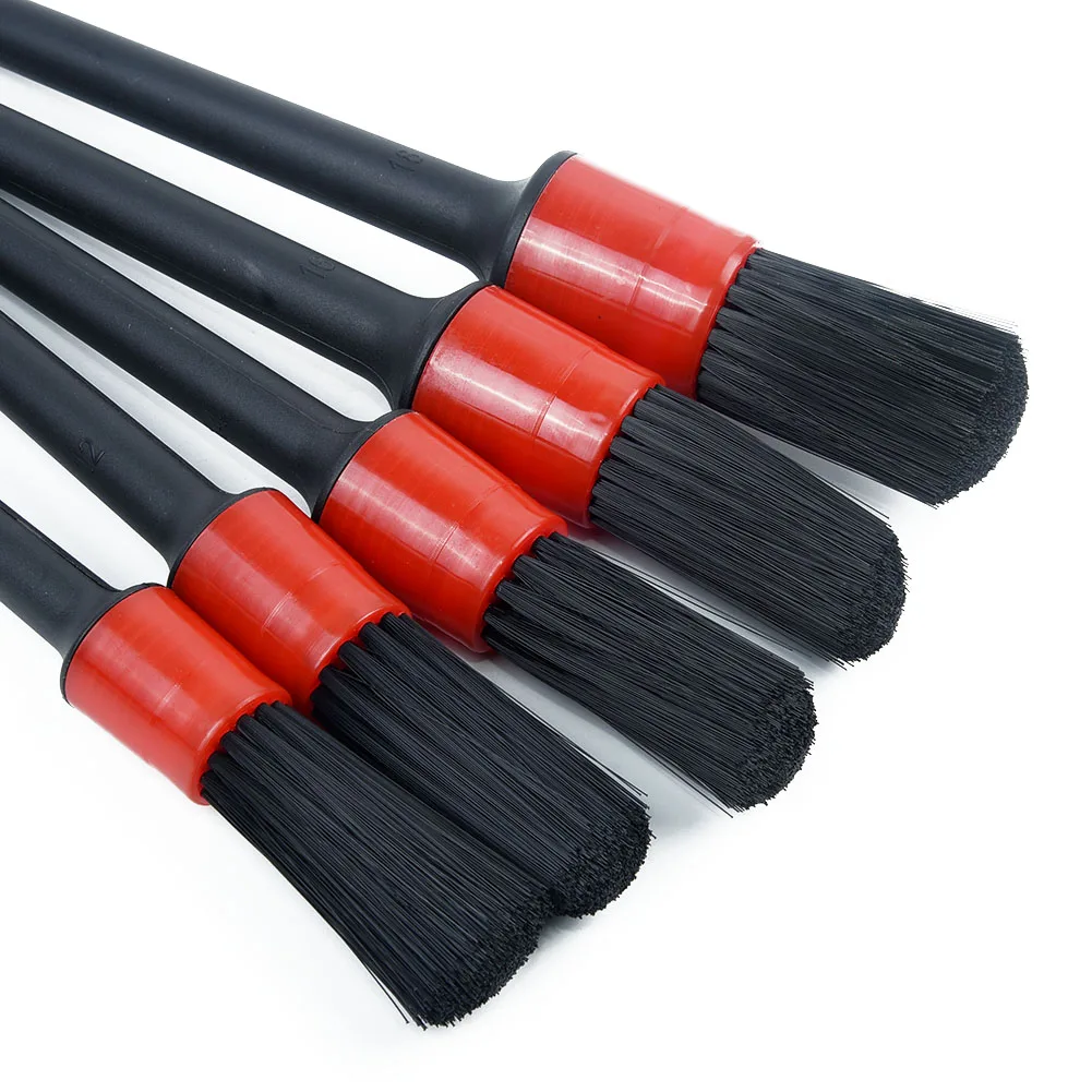 Black Car Cleaning brushes Dry Wet Kit Rim Scrub Set Soft Supplies Tool Washing 5Pcs
Black Car Cleaning brushes Dry Wet Kit Rim Scrub Set Soft Supplies Tool Washing 5Pcs