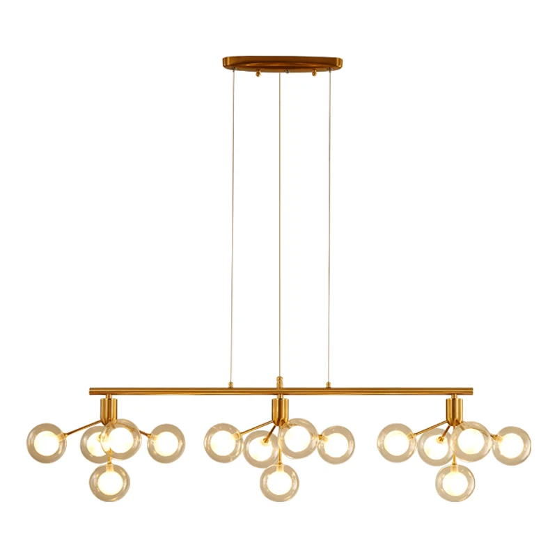 Led Kroonluchter Verlichting AC90V - 260V Woonkamer Restaurant Transparante Glazen Bal Keuken Indoor Deco Gold Opknoping Lamp
Led Kroonluchter Verlichting AC90V - 260V Woonkamer Restaurant Transparante Glazen Bal Keuken Indoor Deco Gold Opknoping Lamp