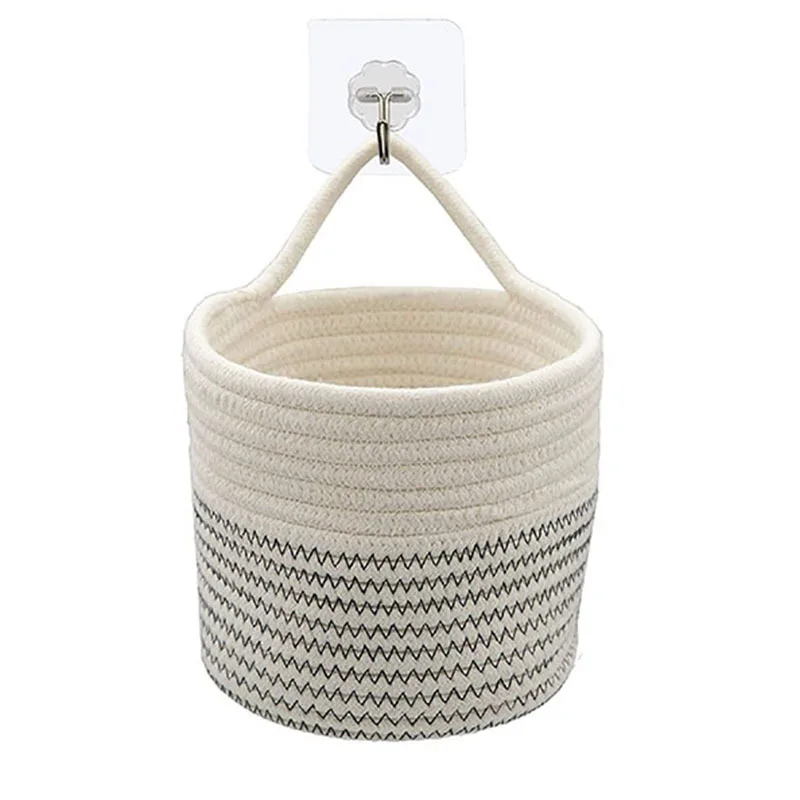 3Pcs Wall Rope Baskets Cotton Rope Baskets Woven Baskets Storage Hanging Baskets for Organizing Round Baskets for Plants
3Pcs Wall Rope Baskets Cotton Rope Baskets Woven Baskets Storage Hanging Baskets for Organizing Round Baskets for Plants