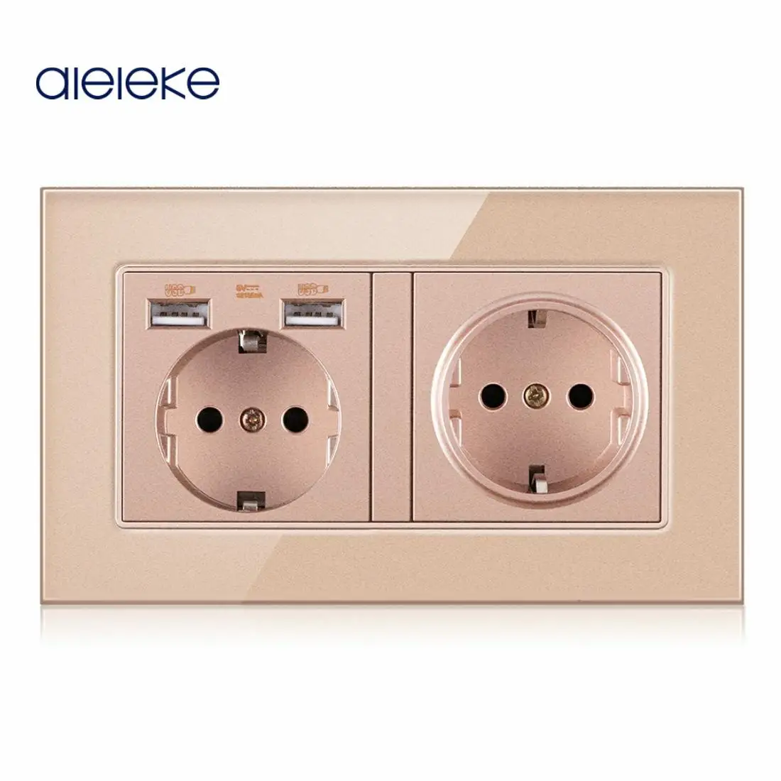 2 USB Wall Socket Mounted Glass Panel 16A Power EU Standard Outlet 220v Electrical Sockets Pop socket For Mobile Phones
2 USB Wall Socket Mounted Glass Panel 16A Power EU Standard Outlet 220v Electrical Sockets Pop socket For Mobile Phones