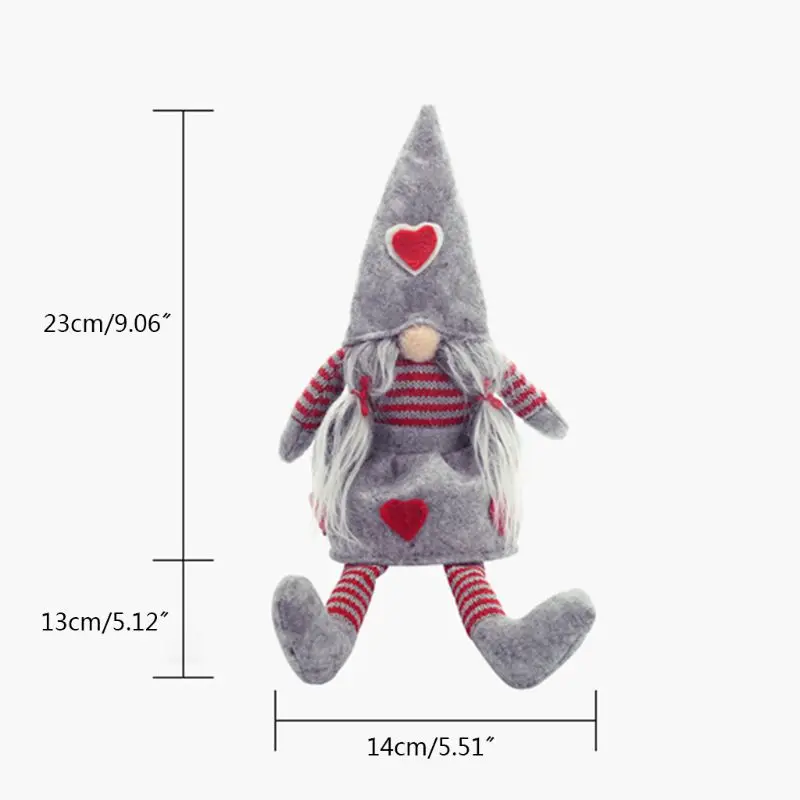 2Pcs Valentine's Day Tomte Gnome Swedish Plush Dolls Handmade Gnome Ornaments Holiday Valentine's Day Xmas Decor Party Supplies
2Pcs Valentine's Day Tomte Gnome Swedish Plush Dolls Handmade Gnome Ornaments Holiday Valentine's Day Xmas Decor Party Supplies
