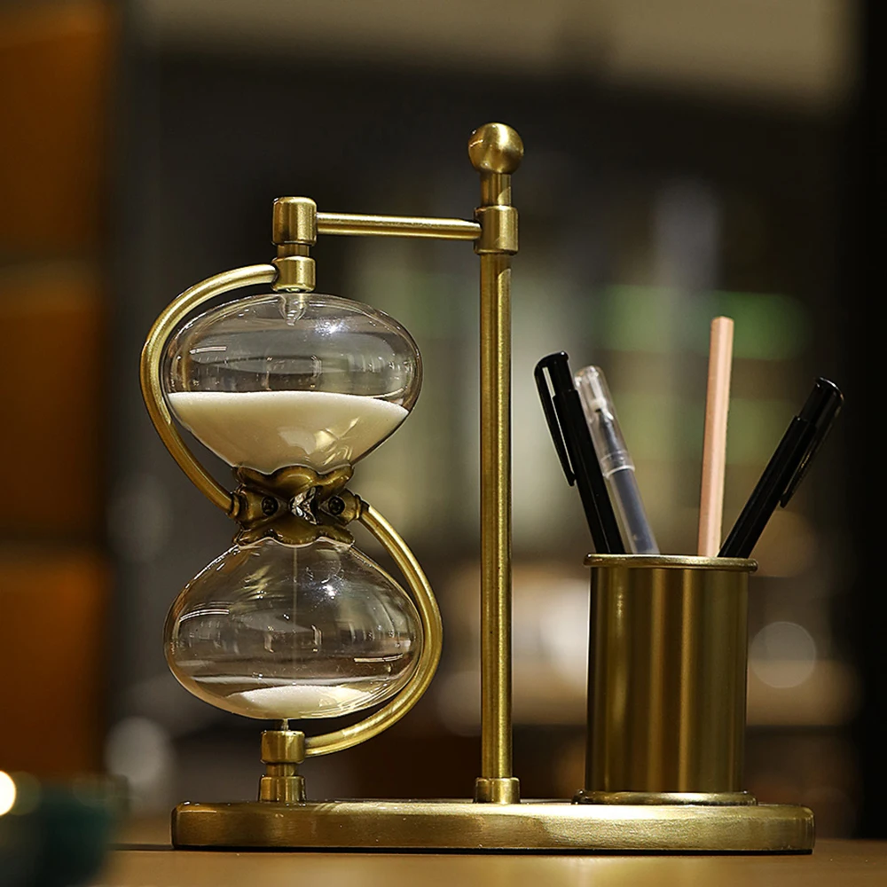 30 Minutes Hourglass Sand Timer Sand Hour Glass Sandglass Sand Clock Pen Holder Home Living Room Office Decoration Craft Gifts
30 Minutes Hourglass Sand Timer Sand Hour Glass Sandglass Sand Clock Pen Holder Home Living Room Office Decoration Craft Gifts