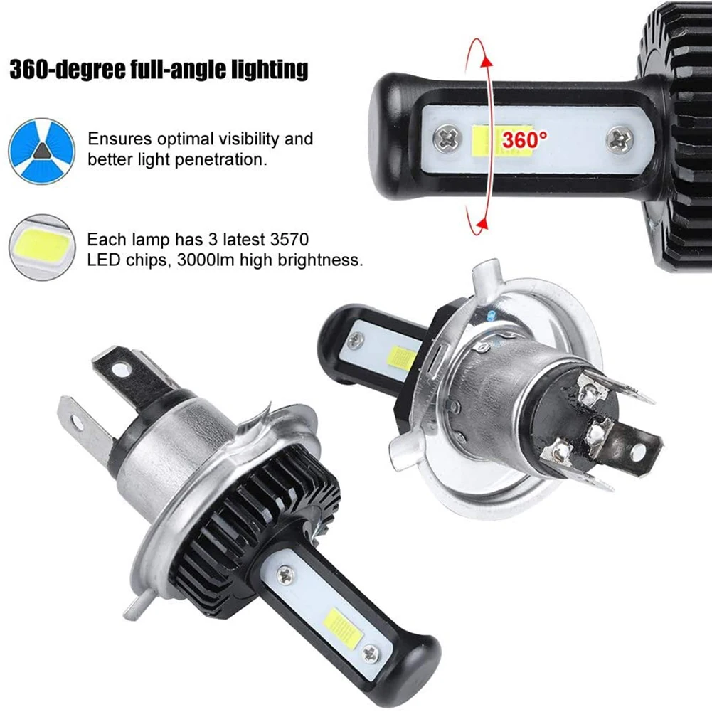 1Pair LED Car Headlight H1/H4/H7/H11/H13 6000K 5000LM Bright IP67 Waterproof Car Lights Car Accessories
1Pair LED Car Headlight H1/H4/H7/H11/H13 6000K 5000LM Bright IP67 Waterproof Car Lights Car Accessories